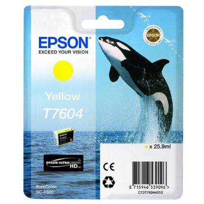 Imagem de Epson original ink C13T76044010, T7604, yellow, 25,9ml, 1ks, Epson SureColor SC-P600