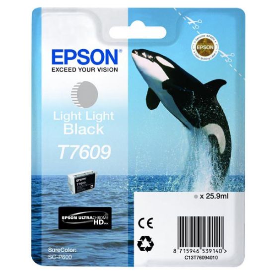 Imagem de Epson original ink C13T76094010, T7609, light light black, 25,9ml, 1ks, Epson SureColor SC-P600