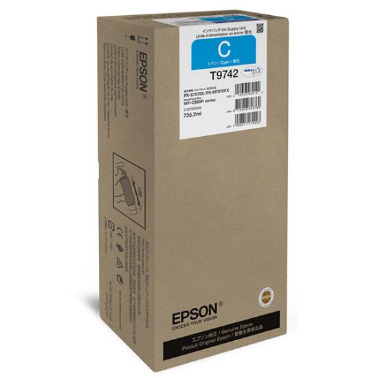 Imagem de Epson original ink C13T974200, cyan, Epson WF-C869R