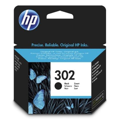 Imagem de HP ink F6U66AE, HP 302, black, blister, 190str., 3.5ml, HP OJ 3830,3834,4650, DJ 2130,3630,1010, Envy 4520