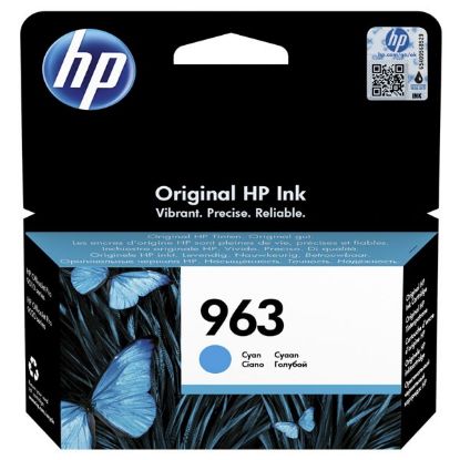 Imagem de HP original ink 3JA23AE, HP 963, cyan, 700str., 10.77ml, HP Officejet Pro 9010, 9012, 9014, 9015, 9016, 9019/P