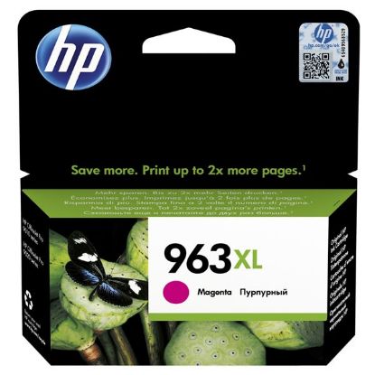 Imagem de HP original ink 3JA28AE, HP 963XL, magenta, 1600str., 22.92ml, high capacity, HP Officejet Pro 9012, 9014, 9015, 9016, 9019/P