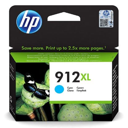 Imagem de HP original ink 3YL81AE#301, HP 912XL, cyan, blister, 825str., high capacity, HP Officejet 8012, 8013, 8014, 8015 OJ Pro 8020