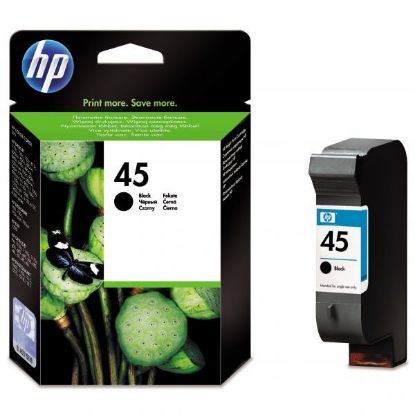 Imagem de HP original ink 51645AE, HP 45, black, 930str., 42ml, HP DeskJet 850, 970Cxi, 1100, 1200, 1600, 6122, 6127