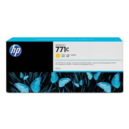 Imagem de HP original ink B6Y10A, HP 771C, yellow, 775ml, HP Designjet Z6200, Z6600, Z6800