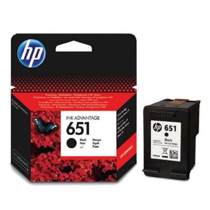 Imagem de HP original ink C2P10AE, HP 651, black, 600str., HP DeskJet IA 5645, 5575, Officejet 202, 252 Mobile