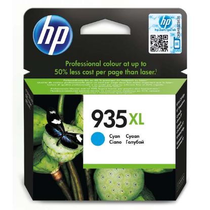 Imagem de HP original ink C2P24AE, HP 935XL, cyan, 825str., 9,5ml, HP Officejet 6812,6815,Officejet Pro 6230,6830,6835