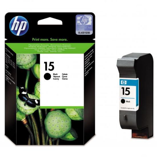 Imagem de HP original ink C6615DE, HP 15, black, 500str., 25ml, HP DeskJet 810, 840, 843c, PSC-750, 950, OJ-V40