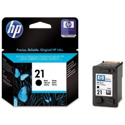 Imagem de HP original ink C9351AE, HP 21, black, blister, 150str., 5ml, HP PSC-1410, DeskJet F380, OJ-4300, Deskjet F2300