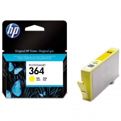 Imagem de HP original ink CB320EE, HP 364, yellow, 300str., HP Photosmart B8550, C5380, D5460