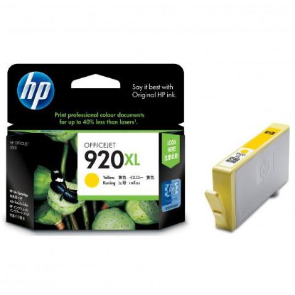 Imagem de HP original ink CD974AE, HP 920XL, yellow, 700str., HP Officejet