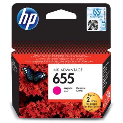 Imagem de HP original ink CZ111AE, HP 655, magenta, 600str., HP Deskjet Ink Advantage 3525, 5525, 6525, 4615 e-AiO