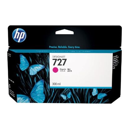 Imagem de HP original ink F9J77A, HP 727, magenta, 300ml, HP DesignJet T1530, T2530, T930