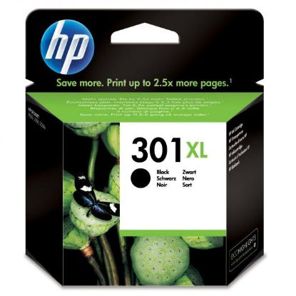 Imagem de HP original ink CH563EE, HP 301XL, black, blister, 430str., HP HP Deskjet 1000, 1050, 2050, 3000, 3050