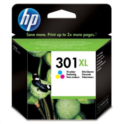 Imagem de HP original ink CH564EE, HP 301XL, color, blister, 300str., HP HP Deskjet 1000, 1050, 2050, 3000, 3050