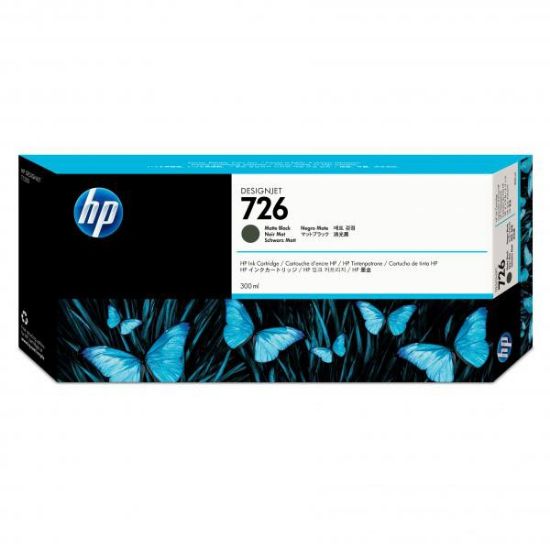 Imagem de HP original ink CH575A, HP 726, matte black, 300ml, HP HP DesignJet T1200