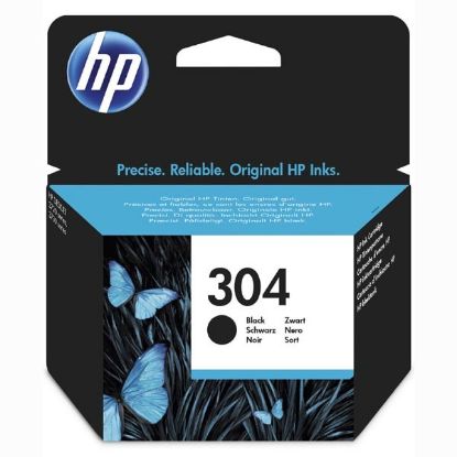 Imagem de HP original ink N9K06AE, HP 304, black, 120str., HP DeskJet 2620,2630,2632,2633,3720,3730,3732,3735