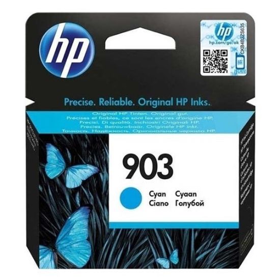 Imagem de HP original ink T6L87AE, HP 903, cyan, 315str., 4ml, HP Officejet 6962,Pro 6960,6961,6963,6964,6965,6966