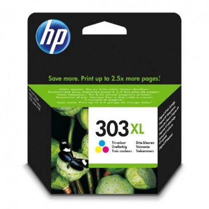 Imagem de HP original ink T6N03AE, HP 303XL, color, 415str., high capacity, HP ENVY Photo 6230, 7130, 7134, 7830