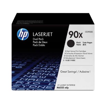 Imagem de HP original toner CE390XD, black, 24000str., HP 90X, HP Enterprise M602dn, M602n, M602x, M 603dn, M603n, dual pack, O
