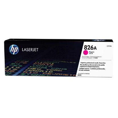 Imagem de HP original toner CF313A, magenta, 31500str., HP 826A, HP Color LaserJet Enterprise M855dn, M855x+, M855x+, O