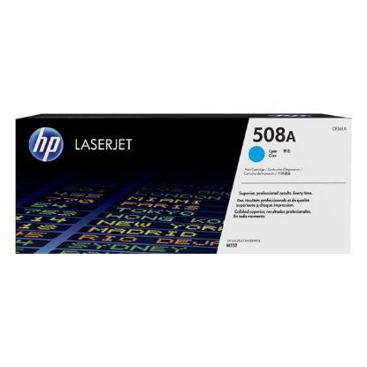 Imagem de HP original toner CF361A, cyan, 5000str., HP 508A, HP Color LaserJet Enterprise M552, M553, 860g, O