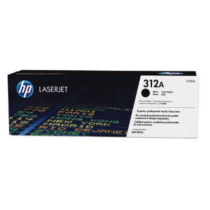 Imagem de HP original toner CF380A, black, 2280str., HP 312A, HP Color LaserJet Pro MFP M476dn, MFP M476dw, MFP M47, 720g, O