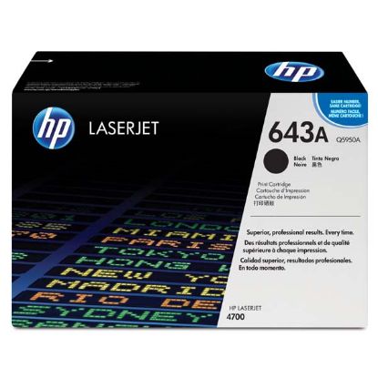 Imagem de HP original toner Q5950A, black, 11000str., HP 643A, HP Color LaserJet 4700, n, dn, dtn, ph+, O