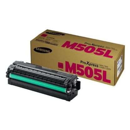 Imagem de HP original toner SU302A, CLT-M505L, magenta, 3500str., M505L, high capacity, Samsung ProXpress SL-C2620DW, SL-C2670FW, SL-C2680FX