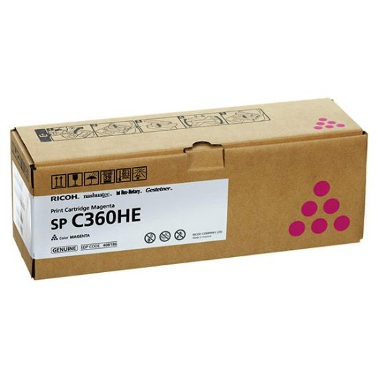 Imagem de Ricoh original toner 408186, magenta, 5000str., Ricoh SP C360DNw, O