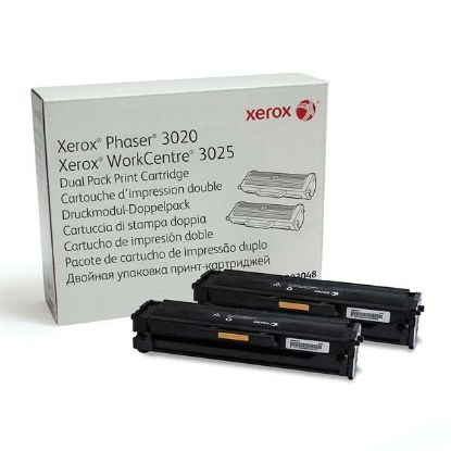 Imagem de Xerox original toner 106R03048, black, Xerox 3020B, dual pack, O