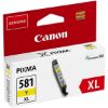 Imagem de Canon original ink CLI-581Y XL, yellow, 8,3ml, 2051C001, very high capacity, Canon PIXMA TR7550,TR8550,TS6150,TS6151,TS8150,TS8151