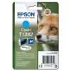 Imagem de Epson original ink C13T12824012, T1282, cyan, 3,5ml, Epson Stylus S22, SX125, 420W, 425W, Stylus Office BX305