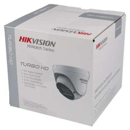 Imagem de Câmara HIKVISION dome 4 em 1 (cvi, tvi, ahd e analógico) de 2 megapixels e lente varifocal