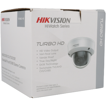 Imagem de Câmara HIKVISION dome 4 em 1 (cvi, tvi, ahd e analógico) de 2 megapixels e lente varifocal