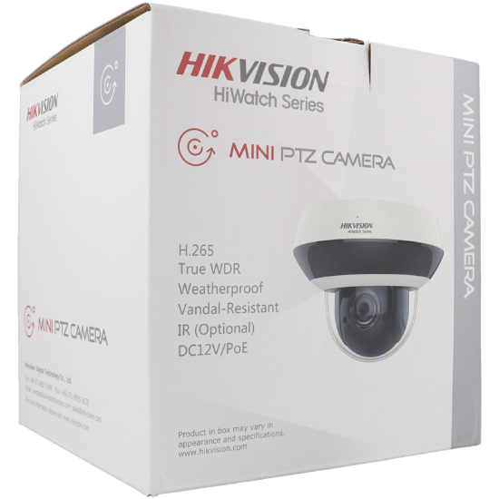 Imagem de Câmara HIKVISION ptz ip de 4 megapixels e lente zoom óptico