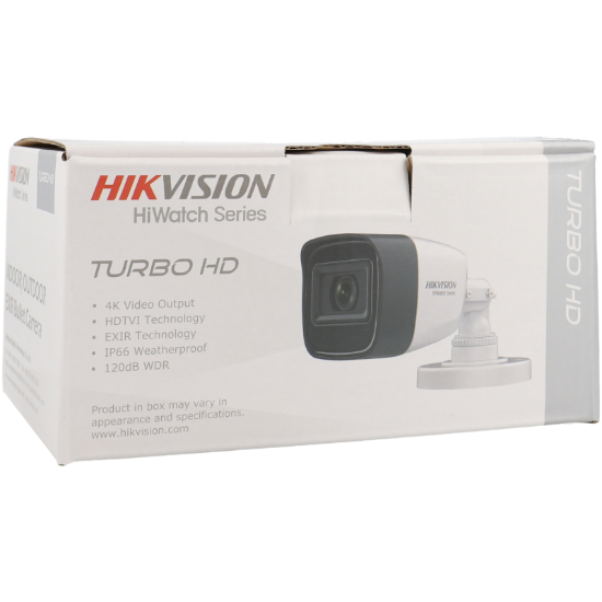 Imagem de Câmara HIKVISION bullet 4 em 1 (cvi, tvi, ahd e analógico) de 8 megapixels e lente fixa