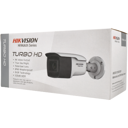 Imagem de Câmara HIKVISION bullet 4 em 1 (cvi, tvi, ahd e analógico) de 8 megapixels e lente zoom óptico