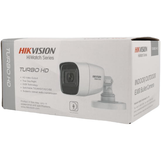 Imagem de Câmara HIKVISION bullet 4 em 1 (cvi, tvi, ahd e analógico) de 2 megapixels e lente fixa