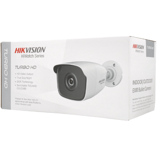 Imagem de Câmara HIKVISION bullet 4 em 1 (cvi, tvi, ahd e analógico) de 2 megapixels e lente fixa