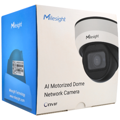 Imagem de Câmara MILESIGHT dome ip de 5 megapixels e lente zoom óptico