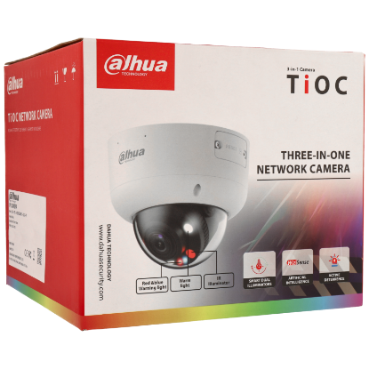 Imagem de Câmara DAHUA dome ip de 8 megapixels e lente zoom óptico