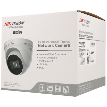 Imagem de Câmara HIKVISION dome ip de 2 megapixels e lente zoom óptico