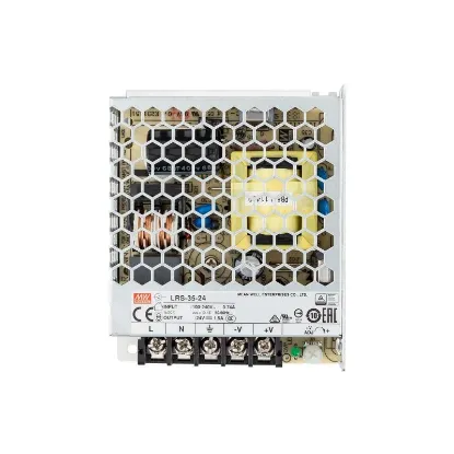 Imagem de Fonte de Alimentação 24V DC 35W 1.5A MEAN WELL LRS-35